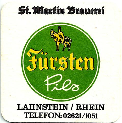 lahnstein ems-rp lahnsteiner quad 1a (185-st martin brauerei) 
